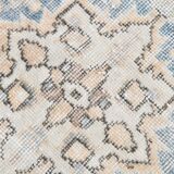 6x10 Pale Orange & Blue Vintage Rug 192x314Cm SK 21428