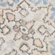 6x10 Pale Orange & Blue Vintage Rug 192x314Cm SK 21428