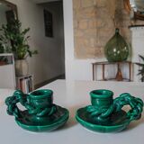 2 candle holders Vallauris