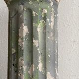 Neo Classic column vintage reconstituted stone 1980s