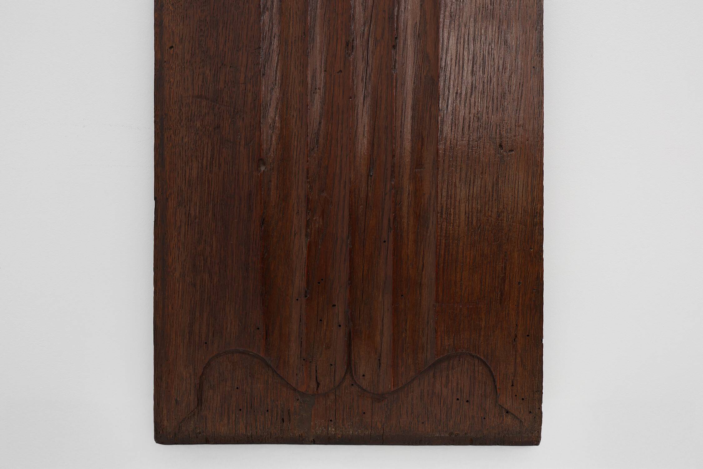 16th Century oak carved Gothic Panel, France