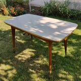 Table modulable années 50