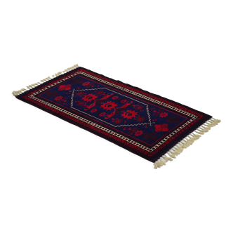 Anatolian handmade vintage rug 156 cm x 83 cm