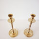 Pair of vintage brass candlesticks