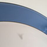 Cobalt blue mirror, Italian design, circa 1970
