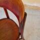 Série de 4 chaises bistrot vintage par Mahieu