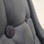1970s, Danish design by Illum Wikkelsø, reupholstered armchair, leather.