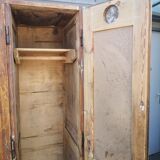 Vestiaire porte manteau, Armoire vintage en bois
