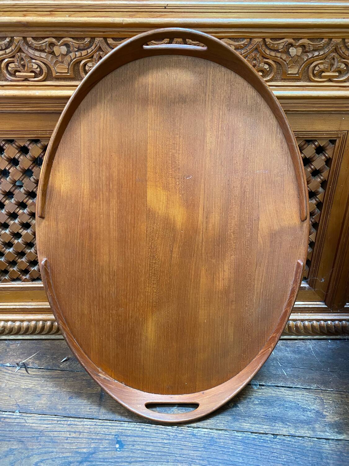 Danks vintage Scandinavian wooden tray.