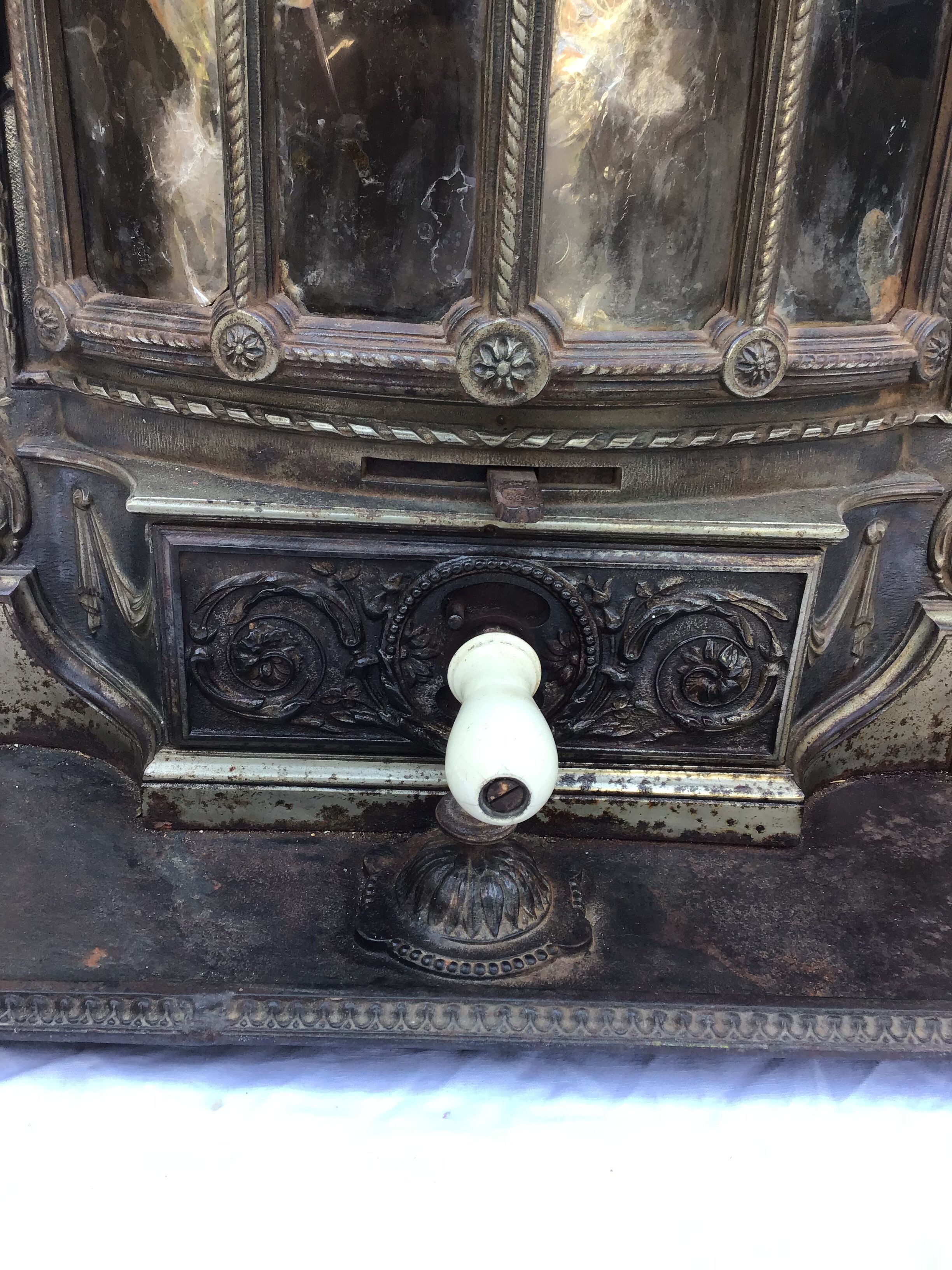 Chimney front