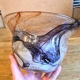 Vase in blown glass Maure Vieil