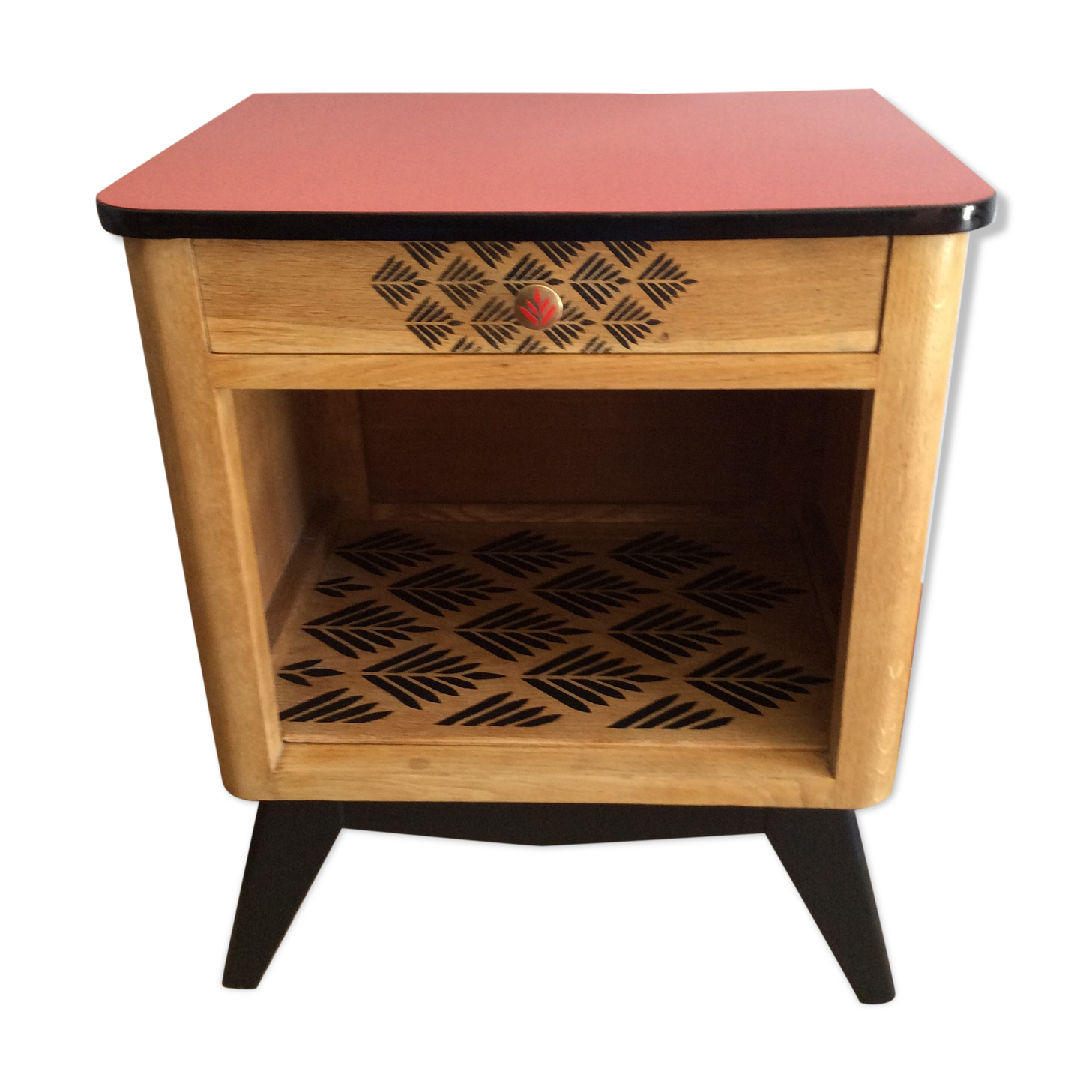 Vintage beside table 70