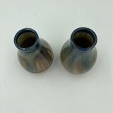 Duo of ceramic vases