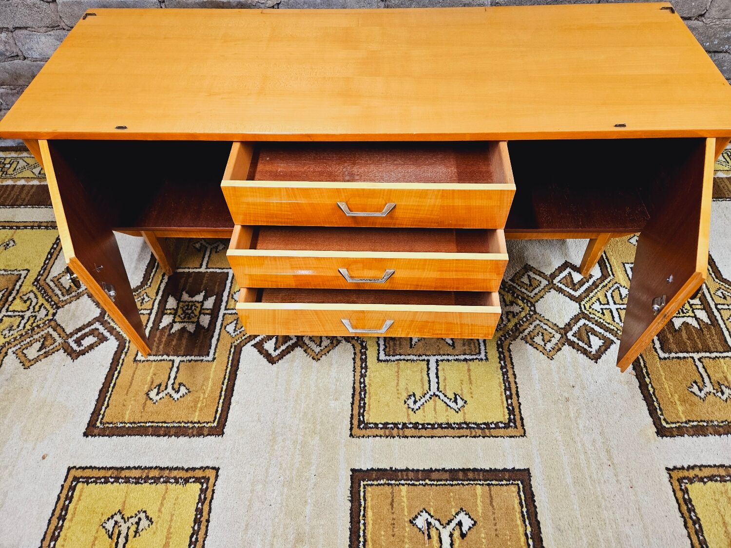 Vintage low sideboard 1960