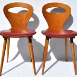 Pair of Baumann Chairs, Ant model - Vintage 1950s