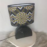 ZUHRA black ceramic table lamp