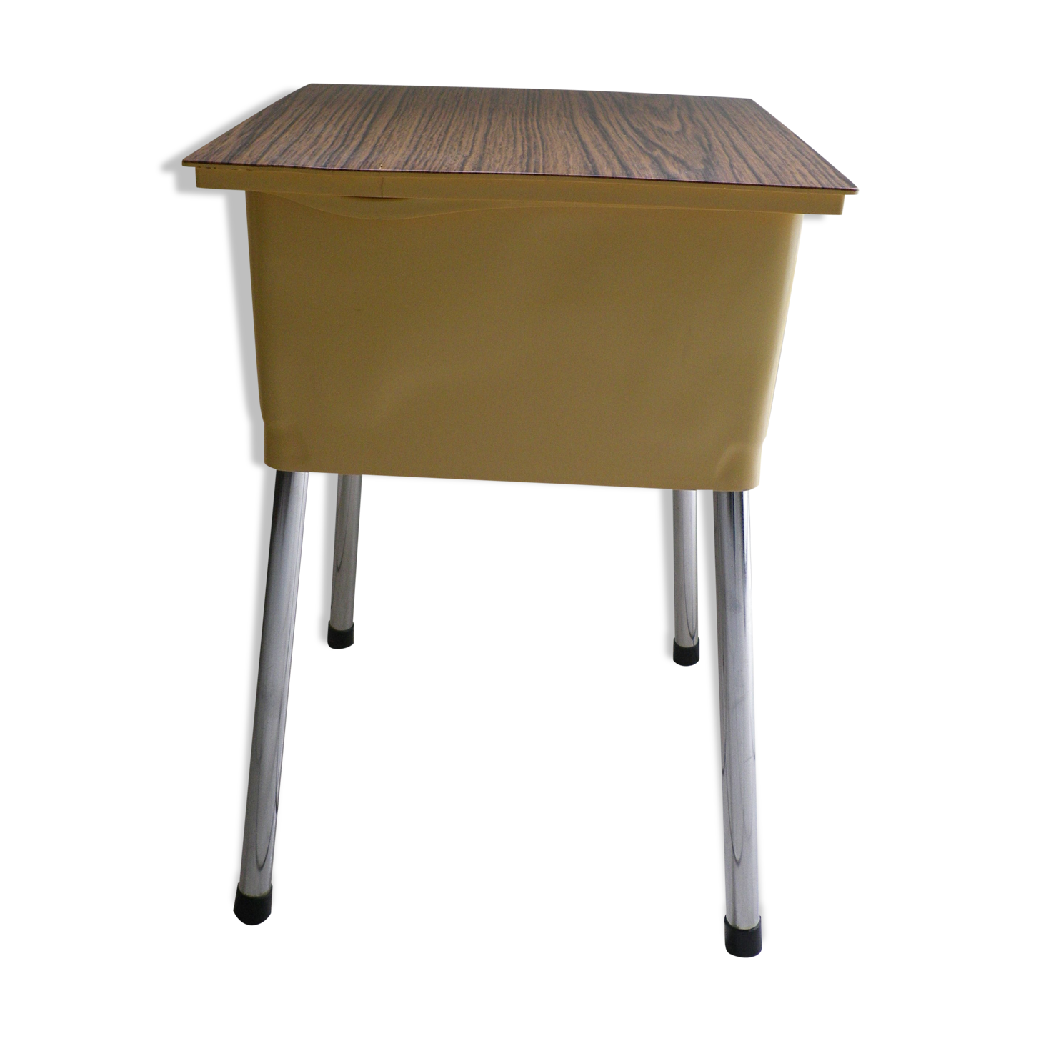 Vintage stool with storage box -1960s