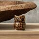 Bougeoir hibou céramique