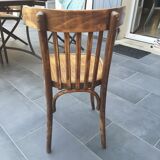 Patinated bistro chair