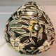 Small printed fabric pendant light