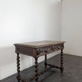 Louis XIII style oak desk