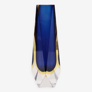 Sommerso Vase by Alessandro MANDRUZZATO - MURANO, Italy 1970