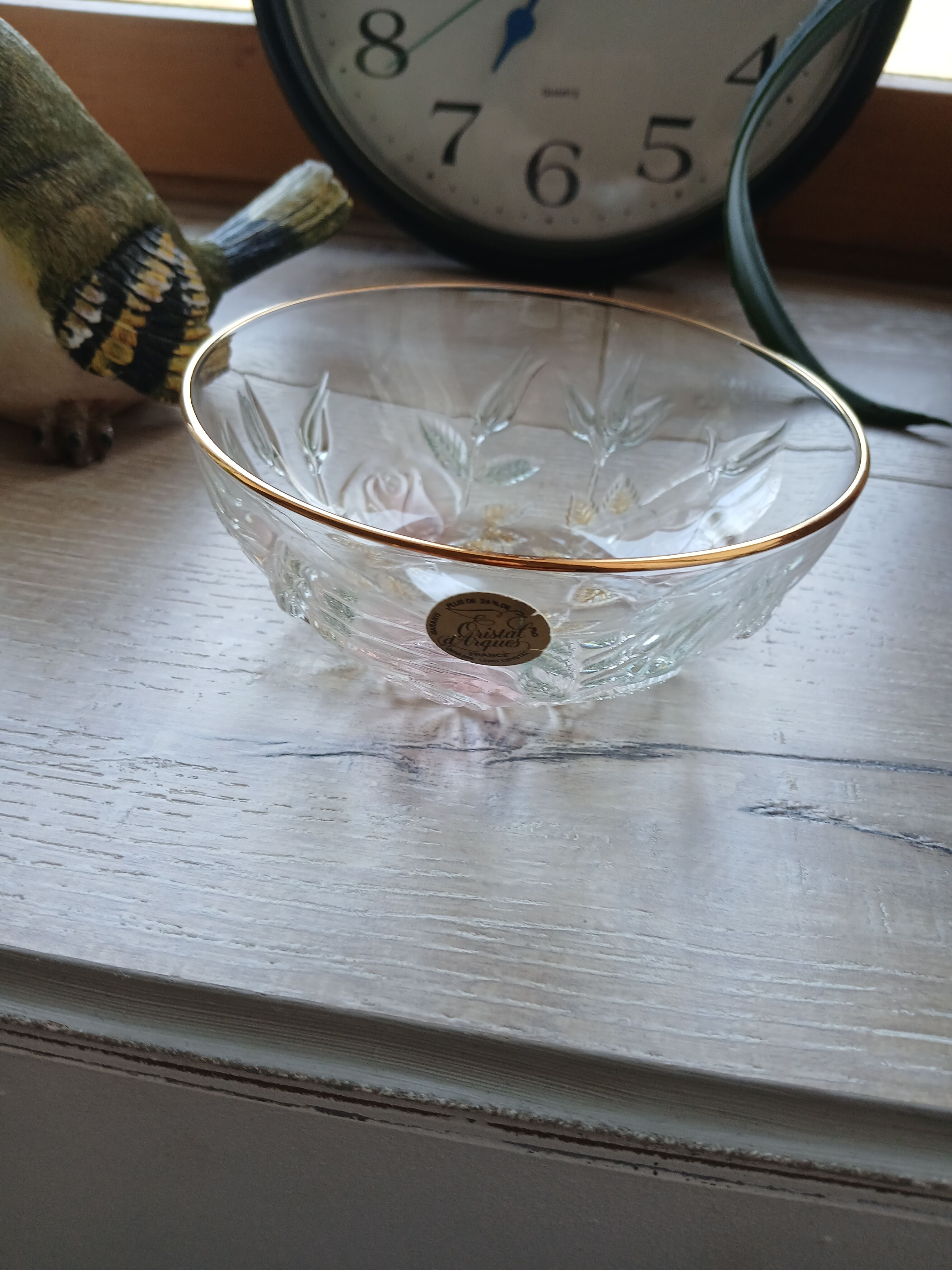 Coupe en cristal d'Arques