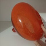 Pair or 2 glass paste vases from the 80s vintage.