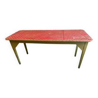 Kitchen table 160 cm / 62 cm from the 1940s/1950s