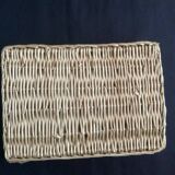 Rattan basket for cutlery