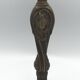 Old gilded bronze lamp base with Louis XV style rocaille decoration