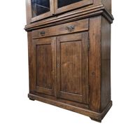 Vintage wooden display cabinet / sideboard / wardrobe