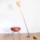 Modernist carbon floor lamp