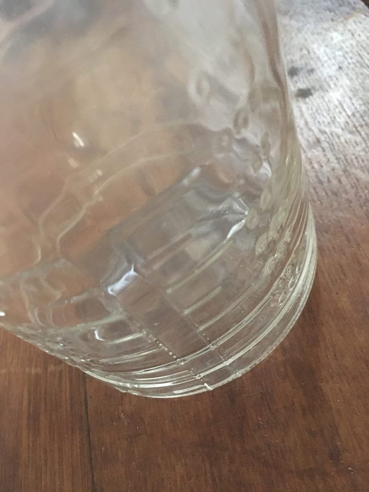 Two graduate former d apothecary bottles