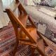 Solid wood ladder chair