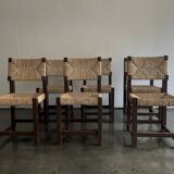 Ensemble de six chaises de salle à manger