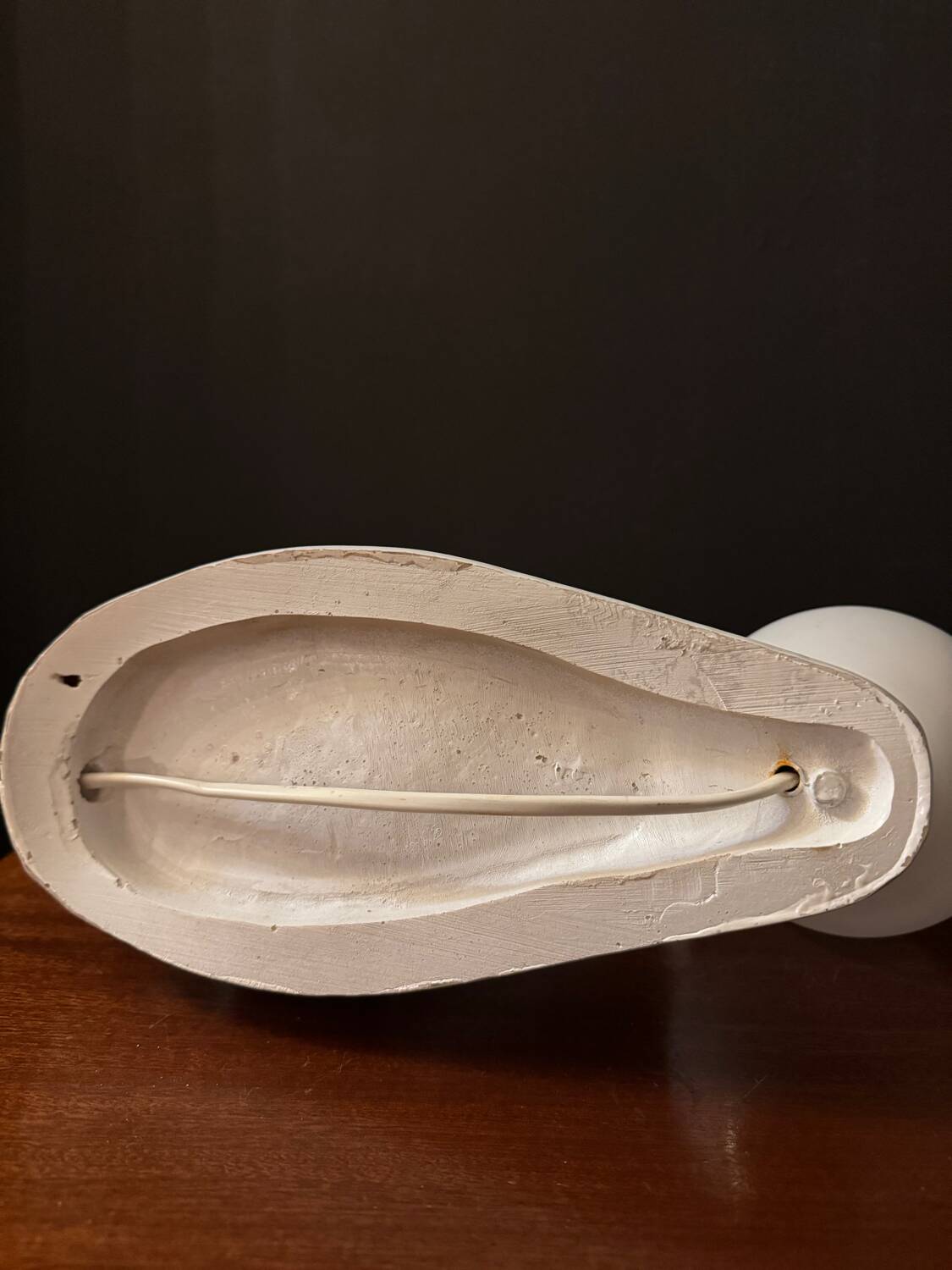 White horse lamp from the 1970s.