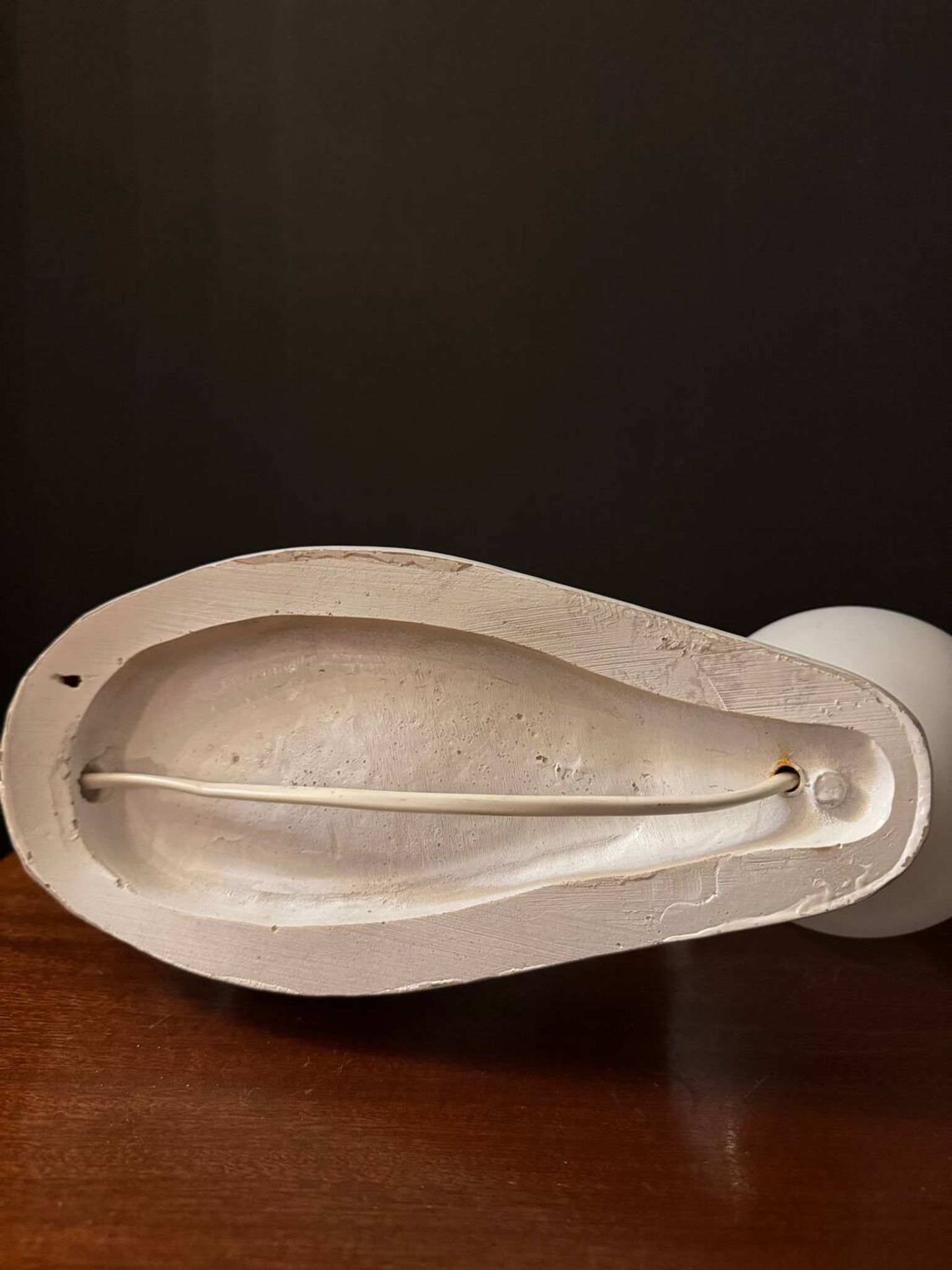 White horse lamp from the 1970s.