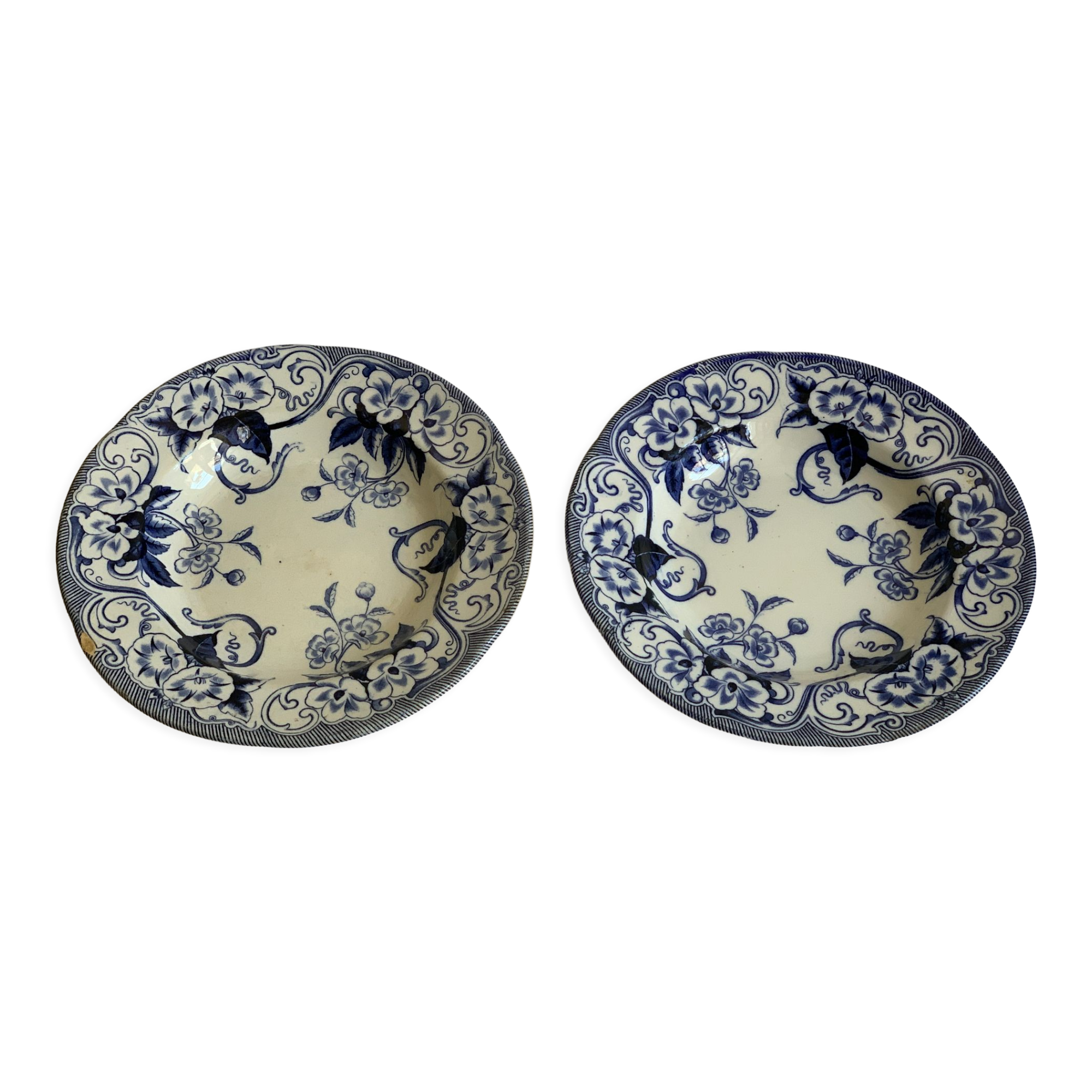 Terre de fer plates Creil Montereau
