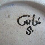 Bowl with ethnic patterns