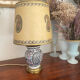 Old earthenware lamp from Gien