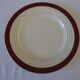 Digoin sarreguemines opaque porcelain dinner plates, pasteur pattern