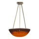 Art Nouveau ceiling-mounted basin pendant light from GV de Croismare, France, 1920s