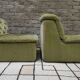 Pair of velvet armchairs from the 1970s