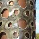 Vintage umbrella stand Sara Italy "copper blade"