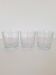 Water or whisky glasses in cut glass