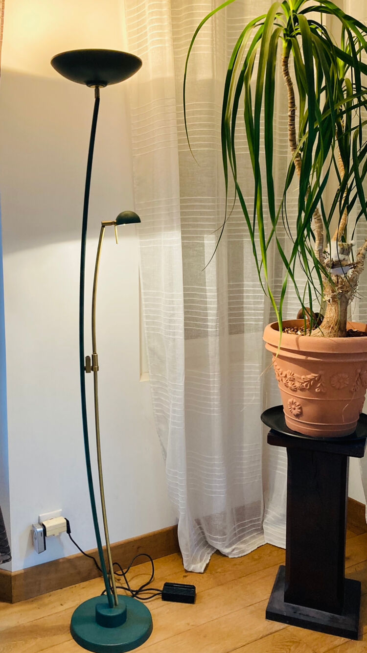 Floor lamp goupil creation made in france making halogen and e-reader (available)