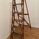 Escabeau old foldable in wood