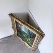 Framed oil painting "forest"