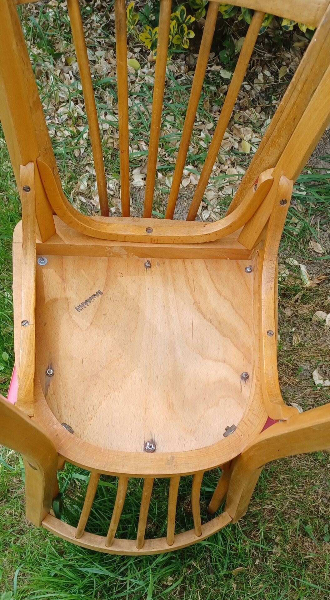 Pair of Baumann bistro chairs no. 12
